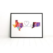 Vivid Pixel Texas Connect – Art Prints, Wall Decor, and Wall Art 06x04in