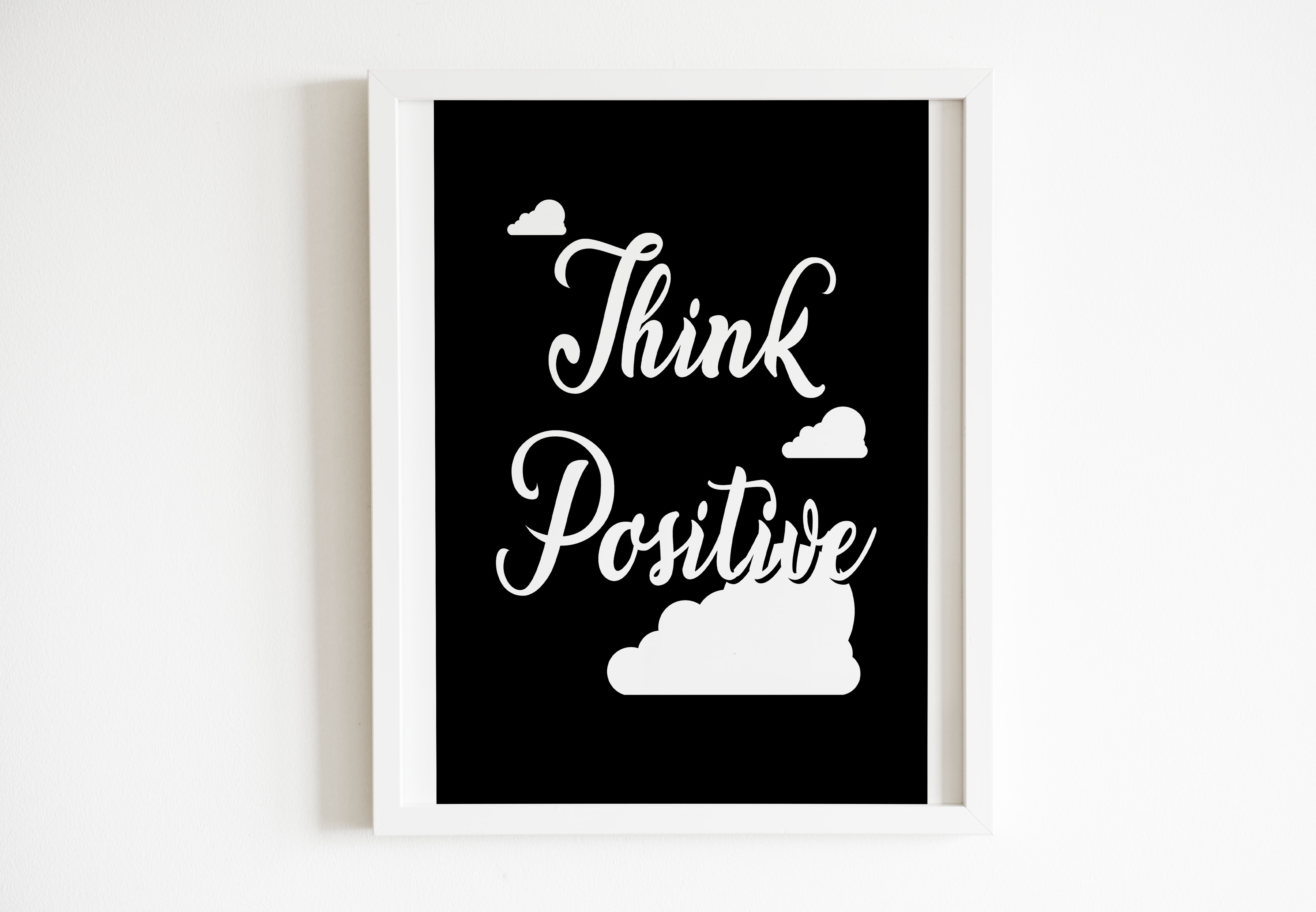 Vivid Pixel Think Positiv – Art Prints, Wall Decor, and Wall Art ...