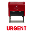 thumbnail image 1 of Vivid Stamp Basic URGENT Self Inking Rubber Stamp (Red Ink) - Medium, 1 of 1