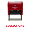 thumbnail image 1 of Vivid Stamp COLLECTIONS Self Inking Rubber Stamp (Red Ink) - Medium, 1 of 1