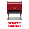 thumbnail image 1 of Vivid Stamp Documents Enclosed Self Inking Rubber Stamp (Red Ink) - X-Large, 1 of 1