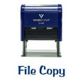 thumbnail image 1 of Vivid Stamp File Copy Self-Inking Office Rubber Stamp (Blue) - Medium, 1 of 1