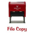 thumbnail image 1 of Vivid Stamp File Copy Self-Inking Office Rubber Stamp (Red) - Medium | Efficient Document Marking Tool for Replication and Record Keeping, 1 of 3