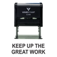thumbnail image 1 of Vivid Stamp Keep Up The Great Work Teacher Self Inking Stamp (Black) - Large, 1 of 1