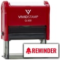 thumbnail image 1 of Vivid Stamp Reminder Self-Inking Rubber Stamps Teachers And Schools | Motivational Stamps For Children | Re-inkable Ink Pad (Red Ink) - Q-300, 1 of 7