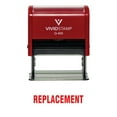 thumbnail image 1 of Vivid Stamp Replacement Office Self Inking Rubber Stamp (Red Ink) - X-Large, 1 of 1