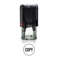 thumbnail image 1 of Vivid Stamp Round COPY Self Inking Rubber Stamp (Black Ink) Size 1-1/4", 1 of 1