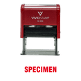 thumbnail image 1 of Vivid Stamp SPECIMEN Self Inking Rubber Stamp (Black Ink) - Large, 1 of 1