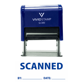 Readable Stamp Scanned Stamp