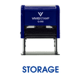 thumbnail image 1 of Vivid Stamp Storage Self Inking Rubber Stamp (Blue Ink) - Large, 1 of 1