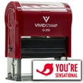 thumbnail image 1 of Vivid Stamp You’re Sensational Self Inking Rubber Stamp (Red Ink) - Q-200, 1 of 3