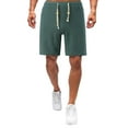 VividDue Mens Shorts Casual Classic Fit Athletic Workout Shorts Cotton