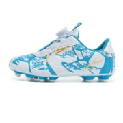 VividVelocity Baseball Cleats Soccer Shoe Athletic Training Boots Indoor Outdoor Cleats, Little Kid