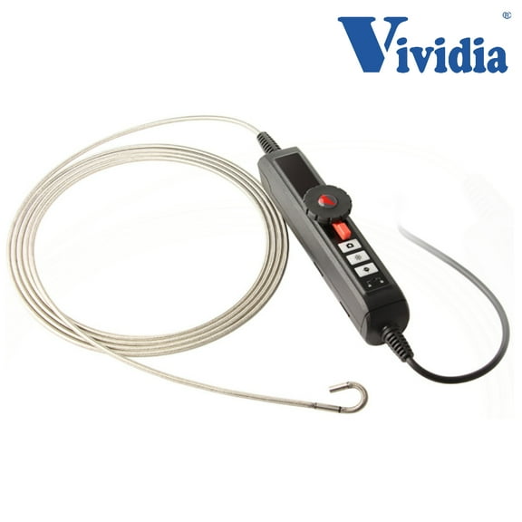 Vividia D3245 USB Digital 2-Way Articulating Borescope with 4.5mm Diameter 1.5m Long Camera Probe