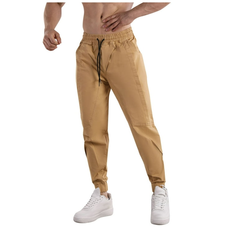 Mens twill jogger pants big and tall hotsell