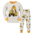 thumbnail image 1 of Vividxx Boys Pajamas Boys Girls Long Sleeve Pajama Set Kids Sleepwear Outfits Soft Comfortable Loungewear For Children 8-9 Years, 1 of 3