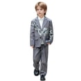 thumbnail image 1 of Vividxx Boys Suit Blazers With Printed Pattern Children Casual Suit For Boys Fashion Show Flower Girl For 3-16 Years Old Coats Toddler O-Neck Leisure Outwear, 1 of 9