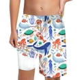 thumbnail image 1 of Vividxx Boys Swim Trunks With Drawstring Comfortable Beach Shorts For Kids Summer Outdoor Swimming Pool Party 6-7 Years, 1 of 4