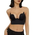 thumbnail image 1 of Vividxx Bras For Women Solid Low Back Bras Underwired U Shape Backless Bras Multiple Convertible Straps Underwire Bra Classic, 1 of 7