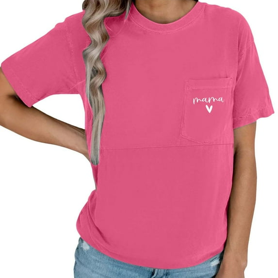 Vividxx Comfort Breastfeeding T-Shirts For Women Mama Zipper Nursing Tops Pregnancy Tshirts With Pocket Cozy Mother-to-be Tee