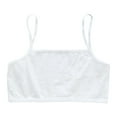 thumbnail image 1 of Vividxx Crop Tops Bra Girls Seamless Sports Bra Training Bra Camisole Style Lightweight Seamless Kids Solid Color Toddler Trendy Bralette, 1 of 3