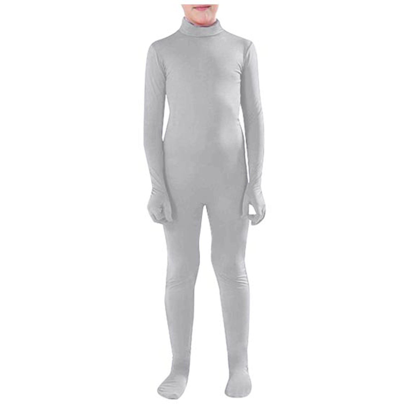Costume Zentai Une Pièce Adulte - Combinaison Intégrale Unisexe Orange - Pour Halloween, Carnaval, Cosplay