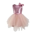 thumbnail image 1 of Vividxx Girl's Dresses Girls' Color Sleeveless Party Dress With Cute Round Neck For Kids Stage Performance Ready Lightweight Skirt For Girls 5-6 Years, 1 of 3