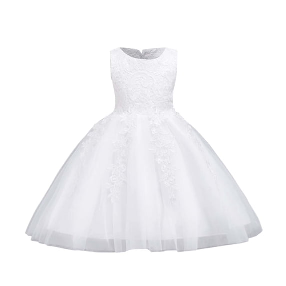 Vividxx Girl's Dresses Sparkling Party Dress For Girls Glimmering Sequin Party Gown With Skirt For Stage Performances 18-24 Months