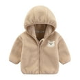 thumbnail image 1 of Vividxx Girl's Winter Coat Jacket Toddler Boys Girls Winter Windproof Cartoon Hooded Coat Jacket Child Warm Outerwear Jacket Warm And Cute Winter Wear 2-3 Years, 1 of 6