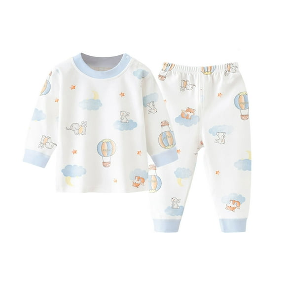 Vividxx Girls Clothes Sets Girls Outfits For Toddlers Baby Fall Set Warm Sleepwear Comfortable Girls Clothing For Fall Winter For Daily Wear Leisure Activities 3-6 Months