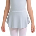 thumbnail image 1 of Vividxx Girls Dance Skirt Ballet Practice Wrap Side Slit Elastic Waist Shaping Tutu For Performance And Class Cute Vacation, 1 of 5