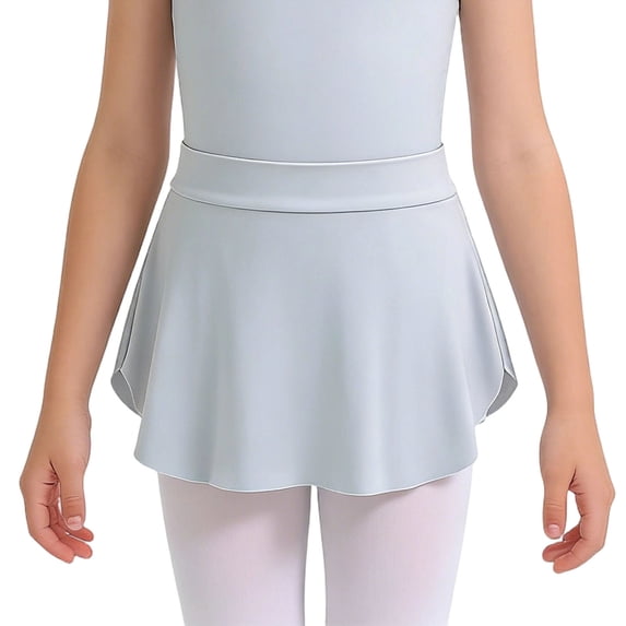 Vividxx Girls Dance Skirt Ballet Practice Wrap Side Slit Elastic Waist Shaping Tutu For Performance And Class Cute Vacation