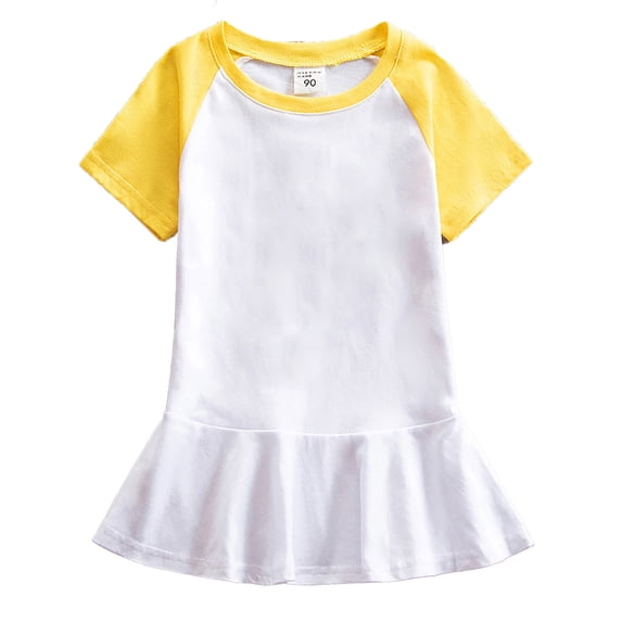 Vividxx Girls Dress Kids Toddler Girls Tennis Dress Outfit Short Sleeve Dress Athletic Skorts Classic Fashion