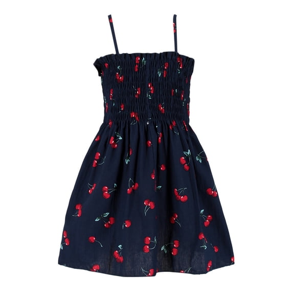 Vividxx Girls Dresses Toddler Baby Kids Girls Sleeveless Summer Print Dresses Casual Clothes Vacation Sundress Lovely Girl Clothes
