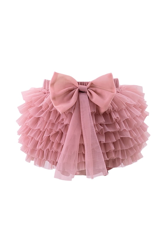 Girls Skirt Children's Tutu Skirt Summer Girls' Pommel Dress Solid Color Cover Skirt Comfortable