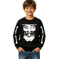 thumbnail image 1 of Vividxx Halloween Sweatshirts for Boys Skeleton Print Sweatshirt Kids Cute Long Sleeve Crewneck Pullover Casual Tops Fall Winter Clothes 13-14 Years, 1 of 3
