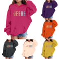 thumbnail image 1 of Vividxx Hoodies For Girls Casual Long Sleeve Hooded Sweatshirt Letter Print Kids Cute Pullovers Top Trendy Fashion 4-5 Years, 1 of 4
