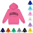 thumbnail image 1 of Vividxx Hoodies For Girls Letter Printed Hooded Sweatshirt Casual Long Sleeve Hoodie For Children Fashion Clothes 130, 1 of 4