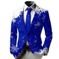 thumbnail image 1 of Vividxx Jacket For Boys Suit Blazer Christmas Printed Boys Jacket Elegant Formal For Holiday Parties And With Stylish Festive Design For Kids And Youth 5-6 Years, 1 of 4