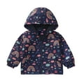 thumbnail image 1 of Vividxx Kids Boys Girls Coats Hooded Prints Jacket Toddler Windproof Zipper Outwear O-Neck Relaxed Fit Outwear, 1 of 4