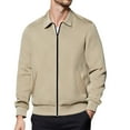thumbnail image 1 of Vividxx Men's Casual Jackets Fall Arrival Stylish Knit Zipper Cardigan Jacket For Men Versatile Lightweight Outerwear For Everyday Use, 1 of 4