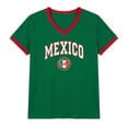 thumbnail image 1 of Vividxx Mexico T-Shirts For Women Mexico Ational Flag Printed T-Shirt Loose Fit Short Sleeve Tops For Everyday Wear Product With Sports Elements Fashion Tee, 1 of 4