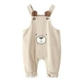 thumbnail image 1 of Vividxx Pants For Boy Autumn Corduroy Baby Overalls For Boys Cute Toddler Suspenders Romper With Adjustable Straps Soft And Comfortable 2-3 Years, 1 of 6