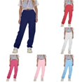 thumbnail image 1 of Vividxx Pants For Girls Cargo Pants Jogger Pants Casual Elastic Waist With Pockets Comfy Trousers 11-12 Years, 1 of 9