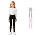 thumbnail image 1 of Vividxx Pants For Girls Kids Leggings Breathable Pants For Soft Stretchable Everyday Wear Slim Fit Fashion 3-4 Years, 1 of 5