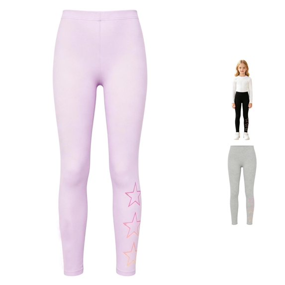Vividxx Pants For Girls Kids Leggings Breathable Pants For Soft Stretchable Everyday Wear Slim Fit Streetwear Trousers 5-6 Years