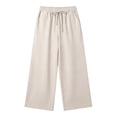 thumbnail image 1 of Vividxx Pants For Girls Sport Jogger Pants Comfortable Soft Leisure Trousers Elastic Waist For Everyday Wear Classic 5-6 Years, 1 of 3