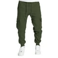 thumbnail image 1 of Vividxx Pants For Men Fall Winter Overalls Male Pocket Pants Sports Casual Pants Cargo Pants Solid Color Fashion, 1 of 6