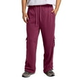 thumbnail image 1 of Vividxx Pants For Men Fitness Running Trousers Drawstring Loose Waist Solid Color Pocket Loose Sweatpants Fashion, 1 of 8