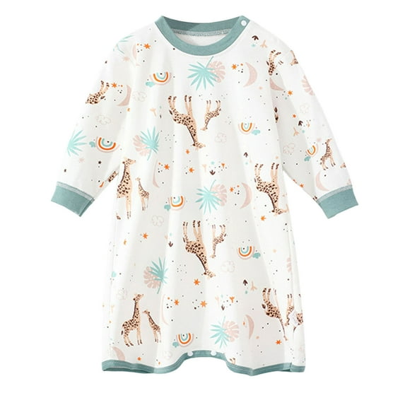 Vividxx Soft And Comfortable Boys Jumpsuits Sleepwear & Robes For Indoor Wear Pajamas And Bathrobes Newborn To 2Y Solid Color Classic Nightwear